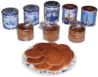 Tin Syrup Waffle Cans
